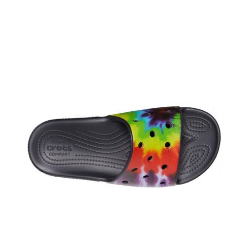 Slapi Crocs Classic Tie-Dye Graphic